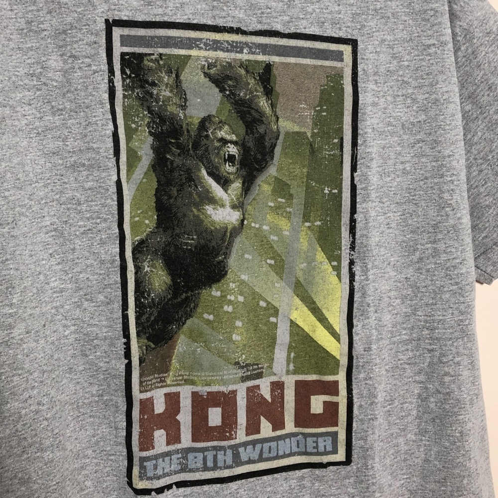 Universal Studios King Kong Grey T-shirt M - Picture 2 of 5